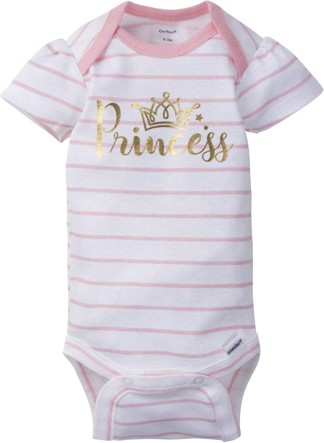 Baby-Girls 5-Pack Short Sleeve Variety Onesies Bodysuits