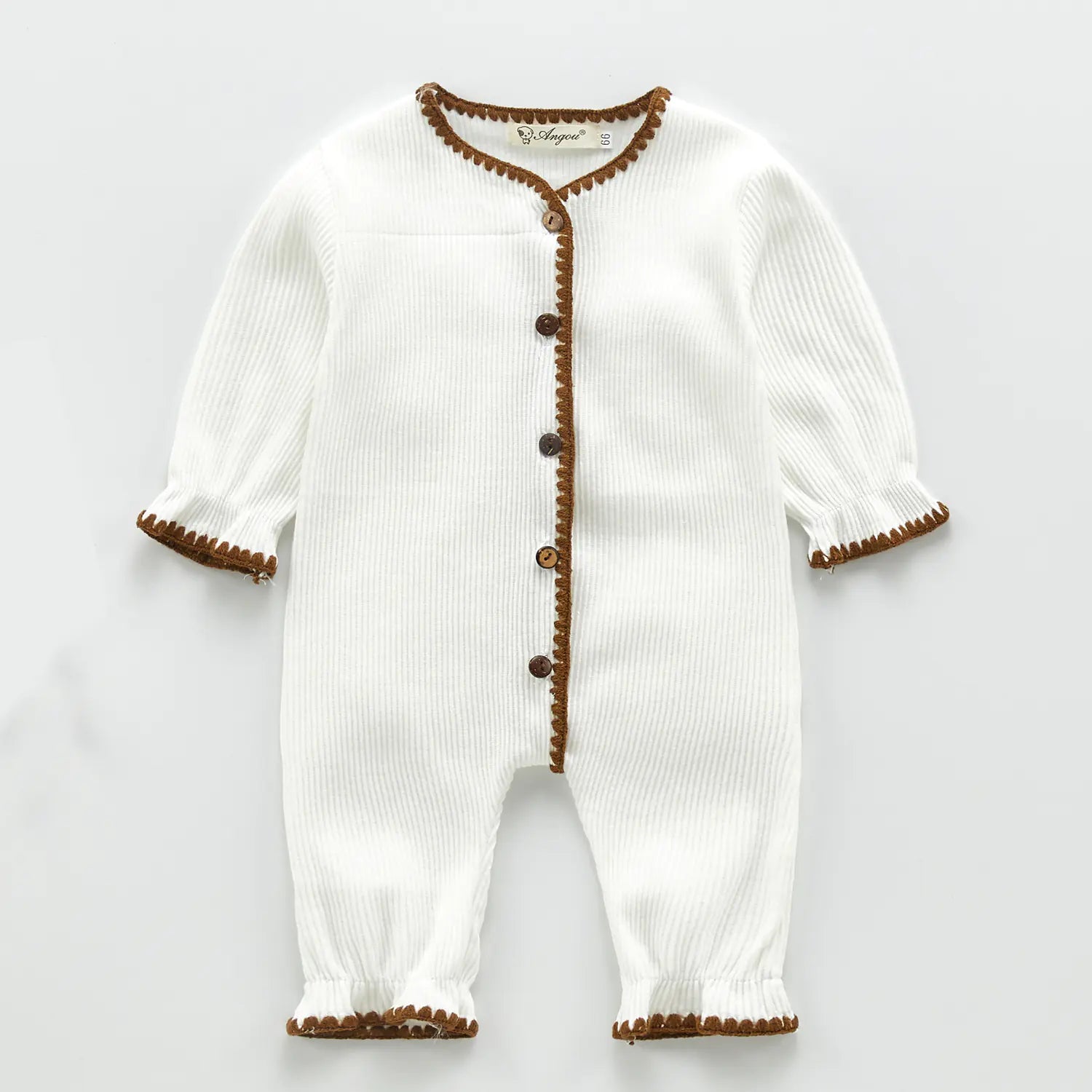 Cute Knitted Baby Romper Outfit