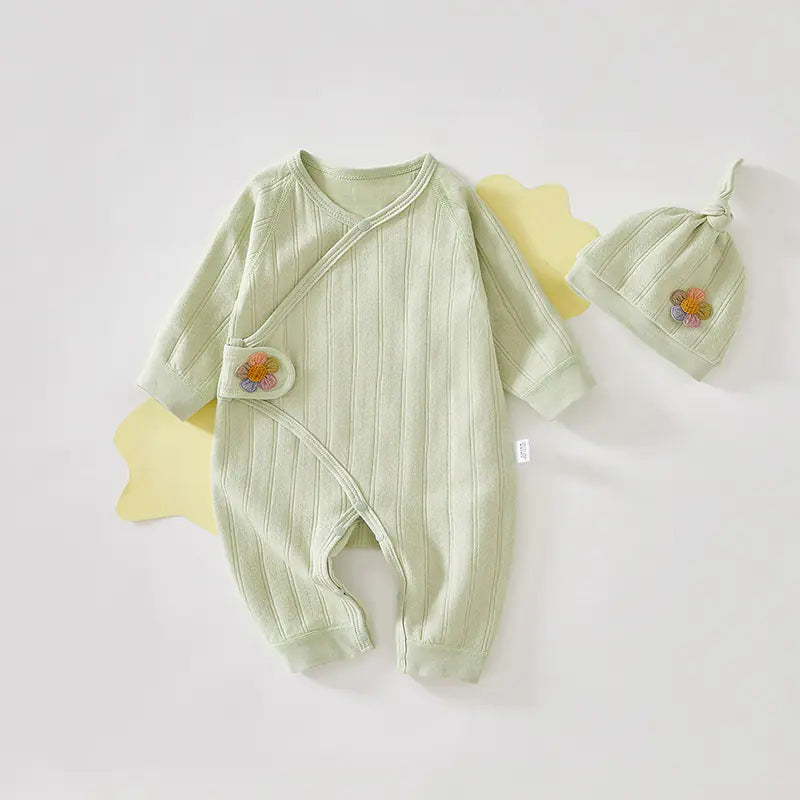 Newborn Butterfly Jumpsuit - Pure Cotton Baby Clothes