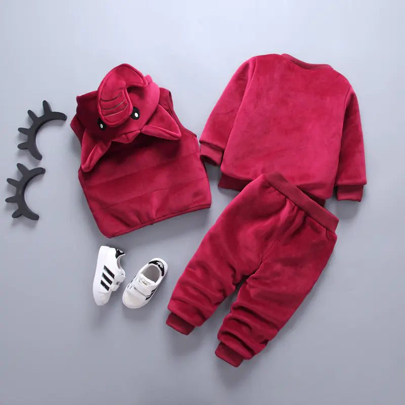 2020 Boys' Winter Set - Fleece Lined 3-Piece Outfit