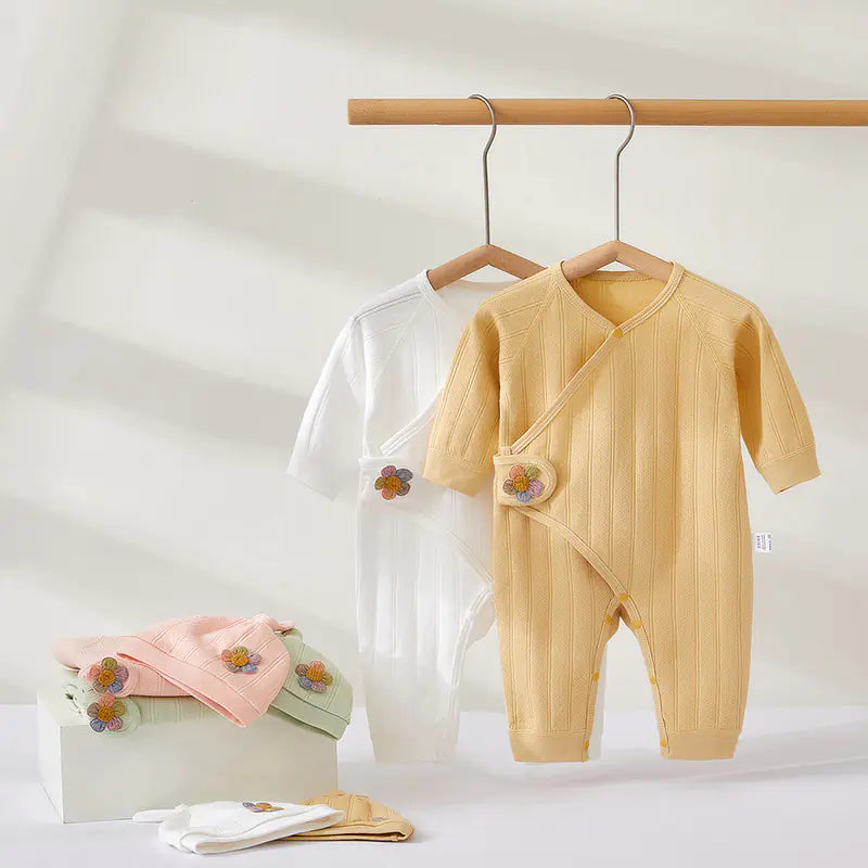 Newborn Butterfly Jumpsuit - Pure Cotton Baby Clothes